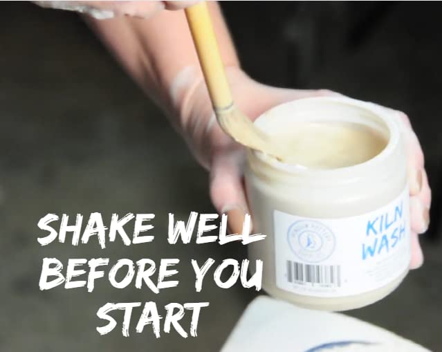Penguin Pottery - 16 oz Liquid Kiln Wash - Ready to Use - No Need to Mix - Prevent Glaze from Sticking to Kiln Shelves