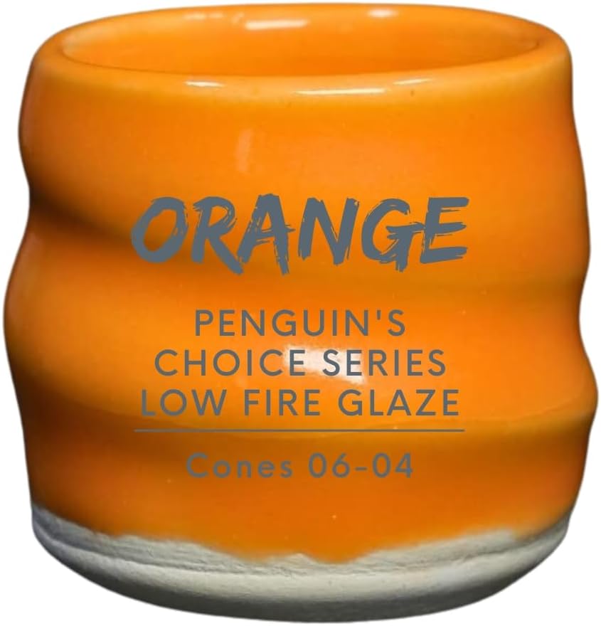 Penguin Pottery - Variety Set - Low Fire Penguin's Choice Series - Cones 06 to 04 - Includes 8 4oz Jars