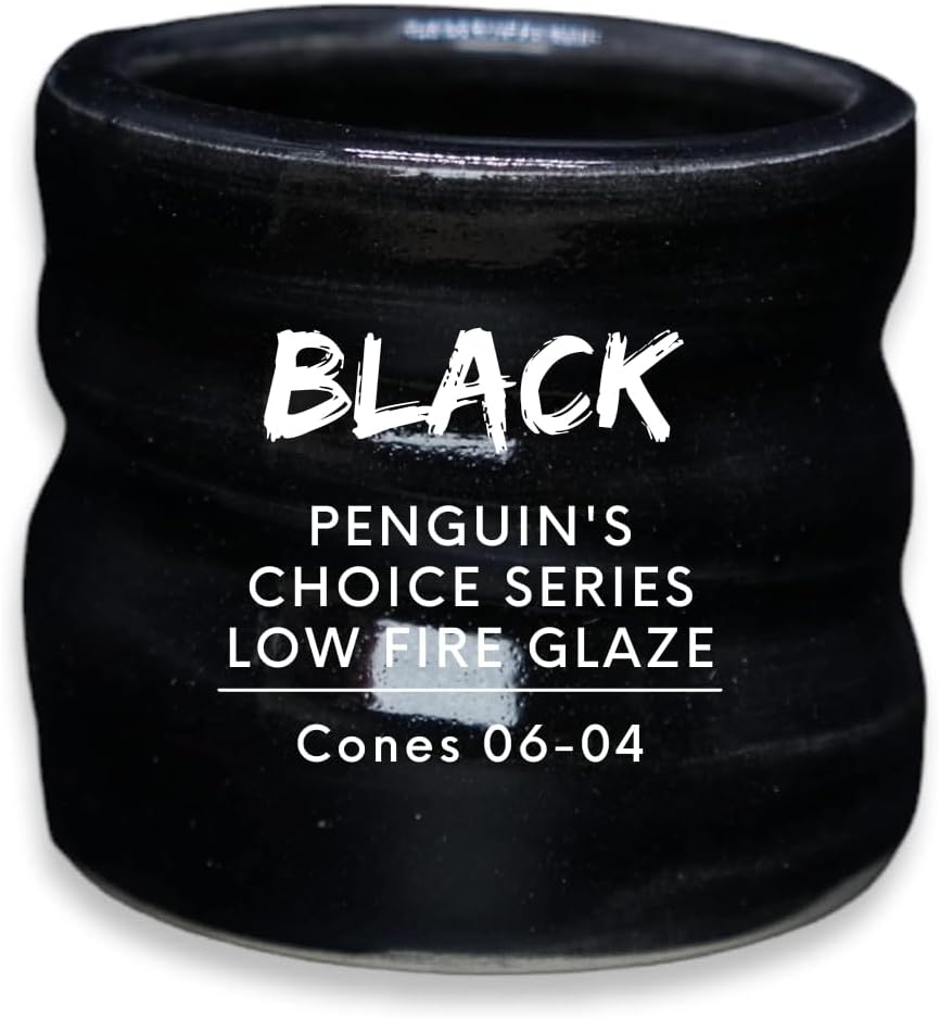 Penguin Pottery - Variety Set - Low Fire Penguin's Choice Series - Cones 06 to 04 - Includes 8 4oz Jars