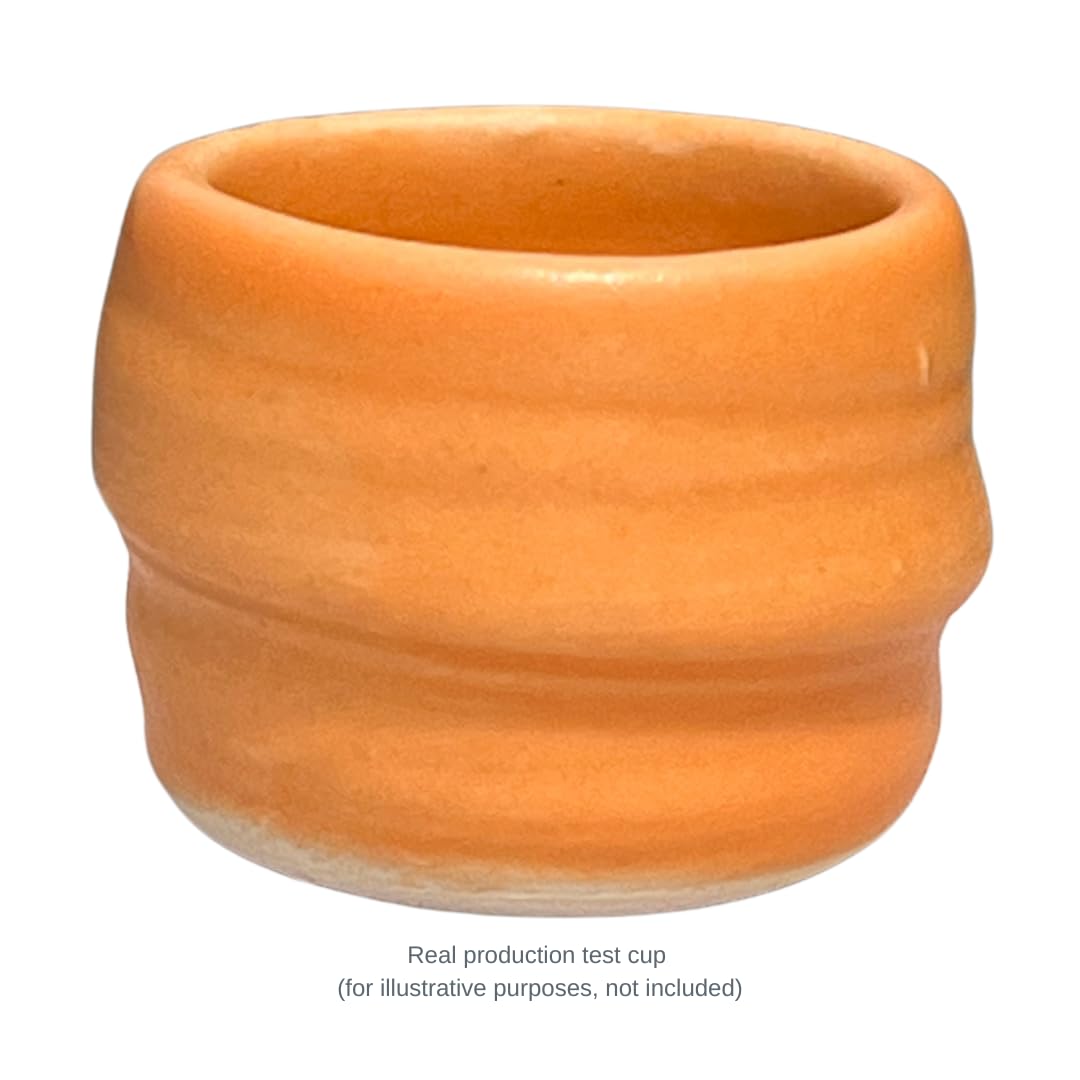 Penguin Pottery - Matte Series - Citrus Matte. Mid Fire Glaze for Clay, Pottery Glaze, Cone 5 and Cone 6 - Ceramic Glaze for Pottery (1 Pint | 16 oz | 473 ml)