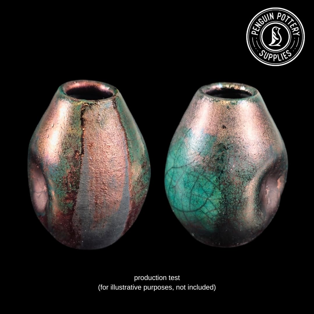Penguin Pottery Glazes - Raku Series - Penny 4ur Thoughts - Low Fire (16oz | 473ml)