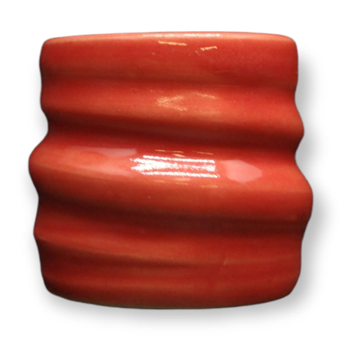 Penguin Pottery - Celadon Series - Crayon Red. Mid Fire Glaze for Clay, Pottery Glaze, Cone 5 and Cone 6 - Ceramic Glaze for Pottery (1 Pint | 16 oz | 473 ml)