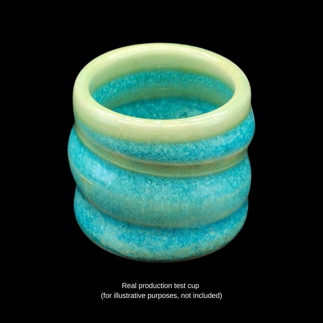 Penguin Pottery - Specialty Series - EnchantMint - 5 Lbs Dry Mid Fire Glaze, High Fire Glaze, Cone 6 for Mid Fire Clay - Ceramic Glaze Pottery (5 Lbs | 2.3 Kg)