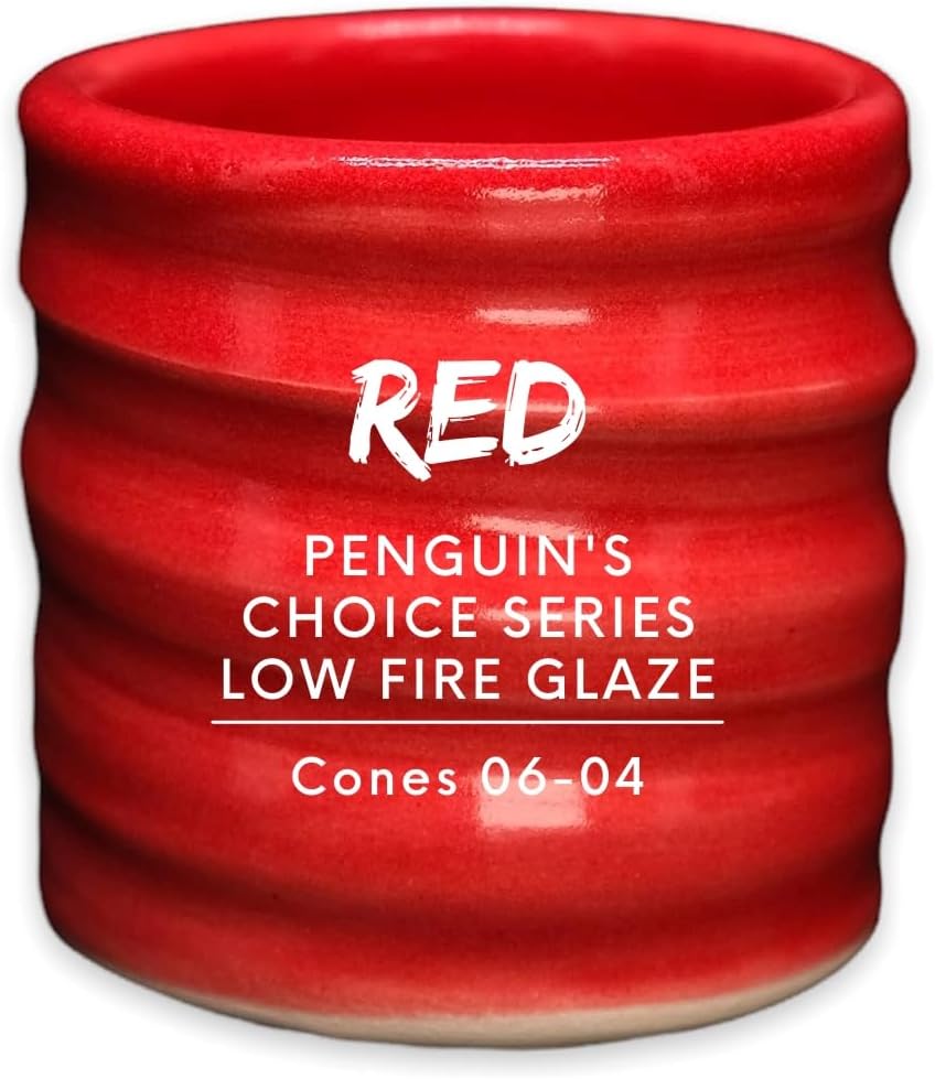 Penguin Pottery - Variety Set - Low Fire Penguin's Choice Series - Cones 06 to 04 - Includes 8 4oz Jars