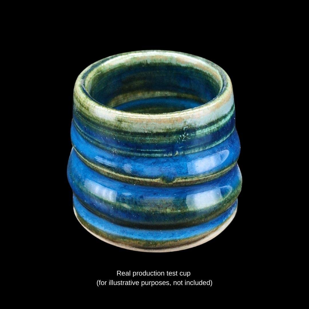 Penguin Pottery - Specialty Series - Narwhal Horn. Mid Fire Glaze for Clay, Pottery Glaze, Cone 5 and Cone 6 - Ceramic Glaze for Pottery (1 Pint | 16 oz | 473 ml)