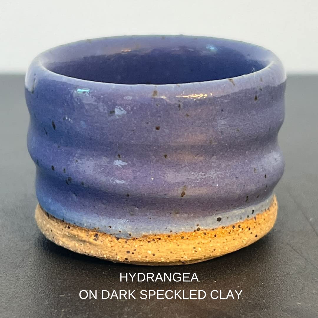 Penguin Pottery - Opaque Series - Hydrangea Blue - Mid Fire Glaze, High Fire Glaze, Cone 5-6 for Mid Fire Clay, High Fire Clay - Ceramic Glaze Pottery (1 Pint | 16 oz | 473 ml)