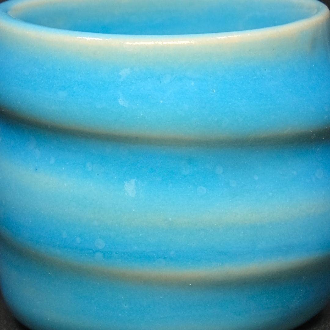 Penguin Pottery - Celadon Series - Bright Sky Blue - Mid Fire Glaze, High Fire Glaze, Cone 5-6 for Mid Fire Clay, High Fire Clay - Ceramic Glaze Pottery (1 Pint | 16 oz | 473 ml)