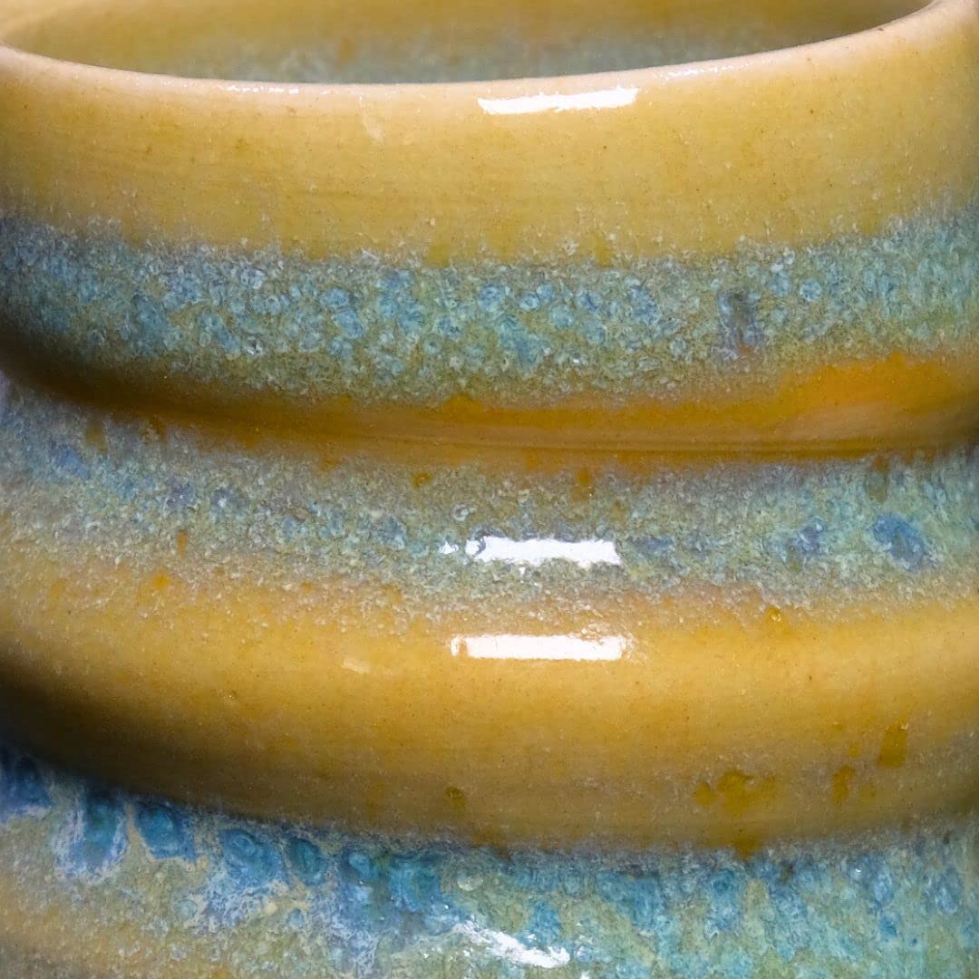 Penguin Pottery - Celadon Series - Light Jade - Mid Fire Glaze, High Fire Glaze, Cone 5-6 for Mid Fire Clay, High Fire Clay - Ceramic Glaze Pottery (1 Pint | 16 oz | 473 ml)