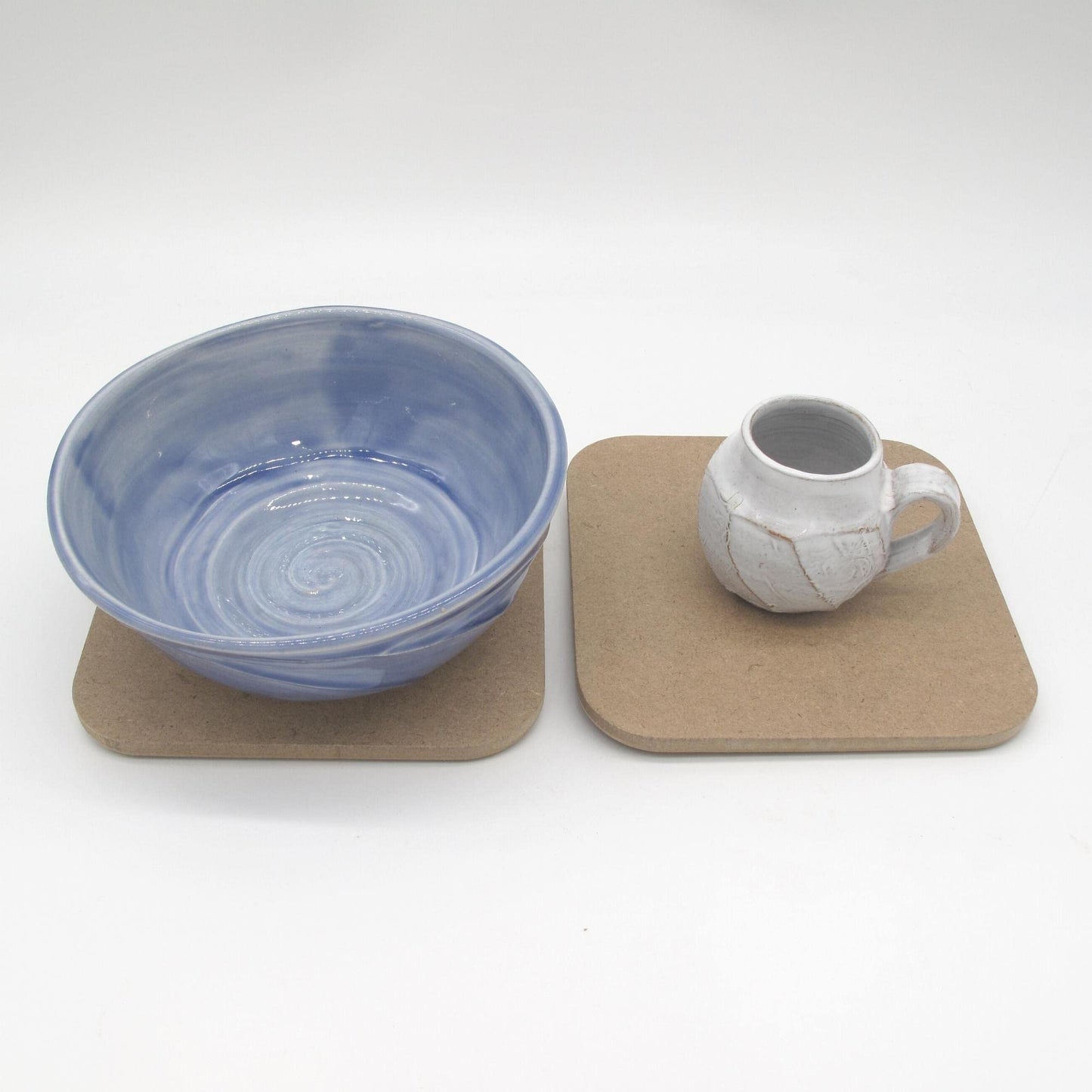 Penguin Pottery Bats 14 Inch Pottery Bat System with 5 Square Medex MDF Pottery Bats Inserts - Great for Saving Space - Increase Productivity for Mugs, Pots and Other Small Pieces