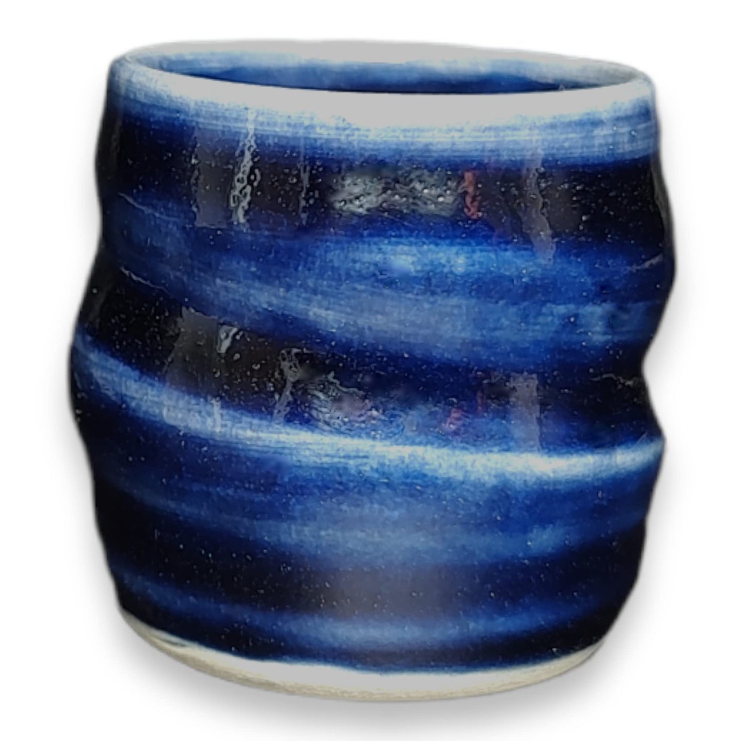 Penguin Pottery - Celadon Series - Indigo Gloss. Mid Fire Glaze for Clay, Pottery Glaze, Cone 5 and Cone 6 - Ceramic Glaze for Pottery (1 Pint | 16 oz | 473 ml)