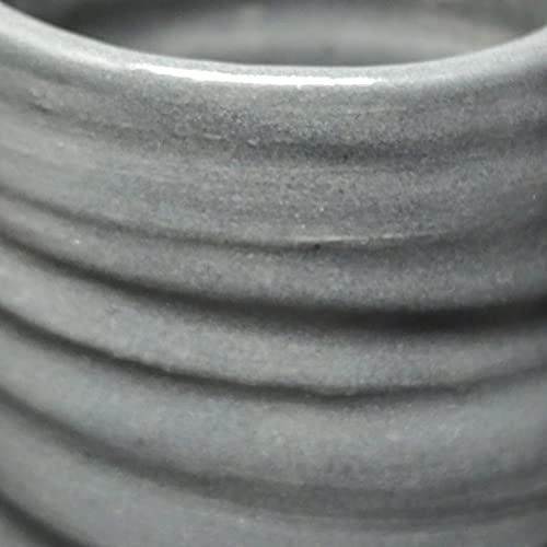 Penguin Pottery - Gentoo Series - Metal Grey - Low Fire Glaze Cone 06-04 for Low Fire Clay - Ceramic Glaze Pottery (1 Pint | 16 oz | 473 ml)