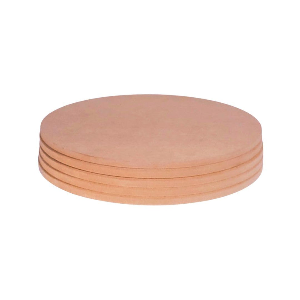 Penguin Pottery Bats 9 Inch Round Medex MDF Set of 5 - Round Pottery W