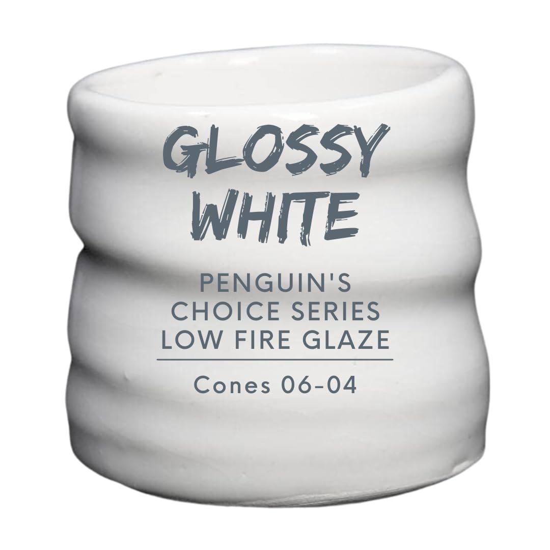 Penguin Pottery - Variety Set - Low Fire Penguin's Choice Series - Cones 06 to 04 - Includes 8 4oz Jars