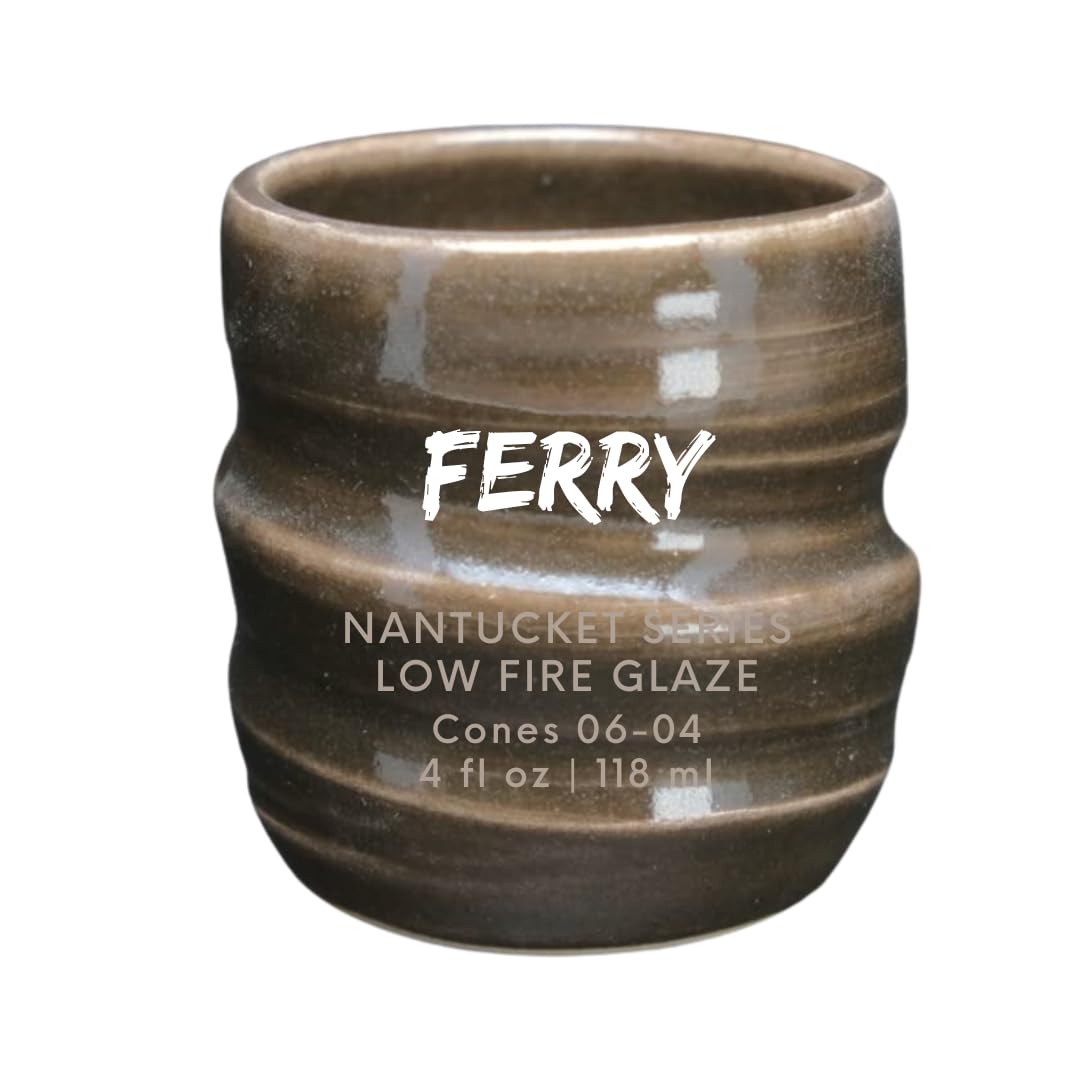 Penguin Pottery - Sample Pack - Low Fire Nantucket Series - Cones 06 to 04 - Includes 8 4oz Jars