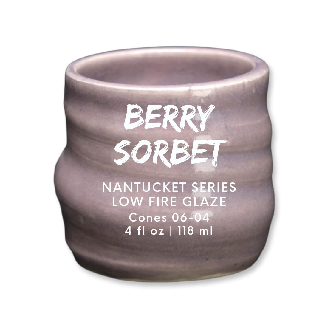 Penguin Pottery - Sample Pack - Low Fire Nantucket Series - Cones 06 to 04 - Includes 8 4oz Jars