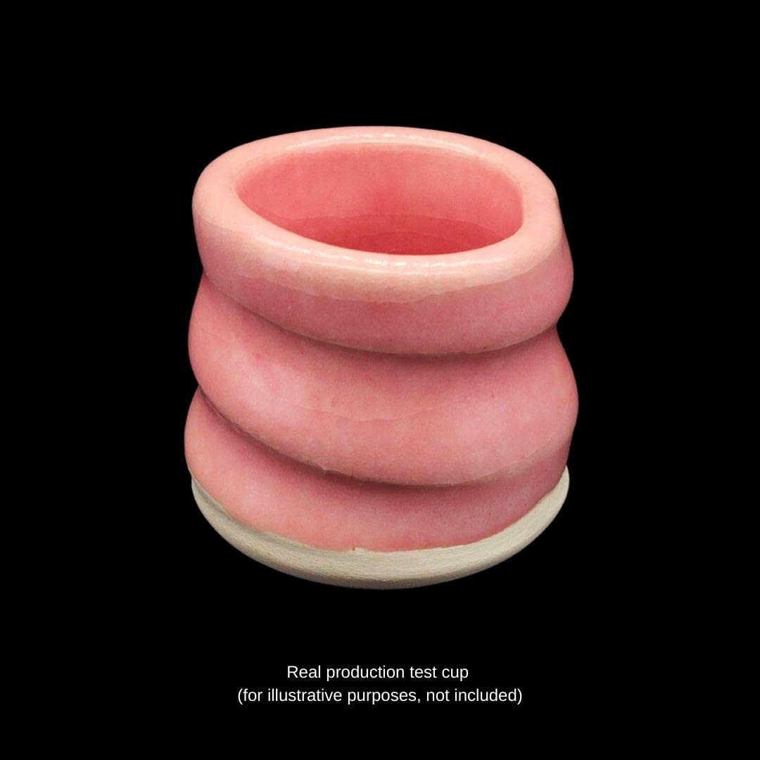Penguin Pottery - Penguin's Choice Series - Mountain Rose - Low Fire Glaze Cone 06-04 for Low Fire Clay - Ceramic Glaze Pottery (1 Pint | 16 oz | 473 ml)