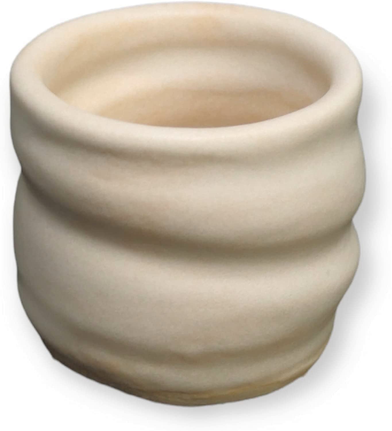 Penguin Pottery - Matte Series - Off White Matte. Mid Fire Glaze for Clay, Pottery Glaze, Cone 5 and Cone 6 - Ceramic Glaze for Pottery (1 Pint | 16 oz | 473 ml)