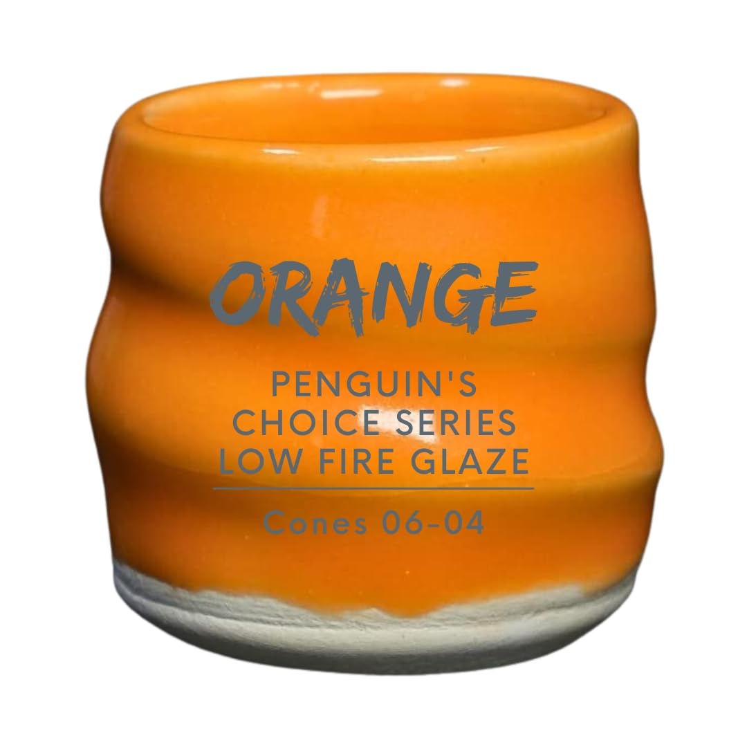 Penguin Pottery - Variety Set - Low Fire Penguin's Choice Series - Cones 06 to 04 - Includes 8 4oz Jars