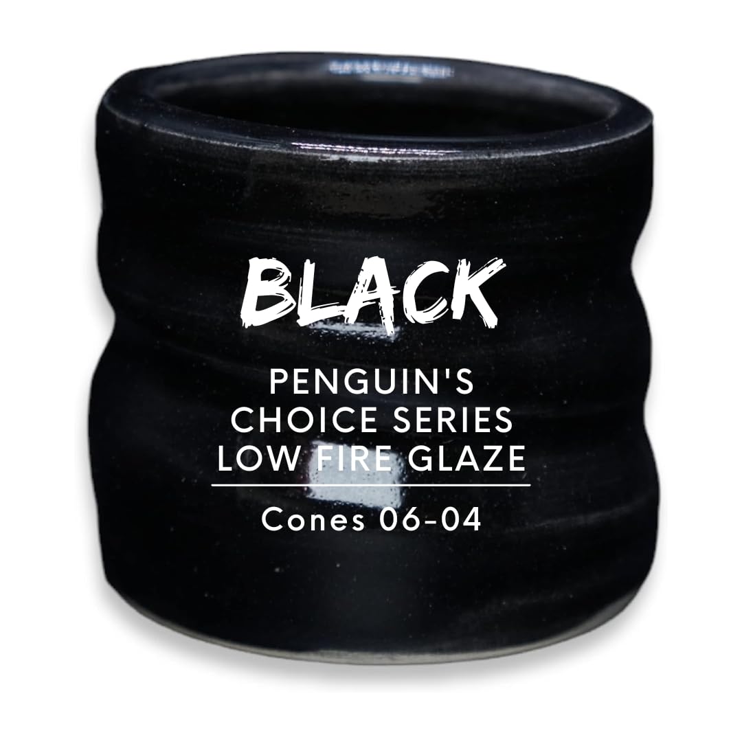 Penguin Pottery - Variety Set - Low Fire Penguin's Choice Series - Cones 06 to 04 - Includes 8 4oz Jars
