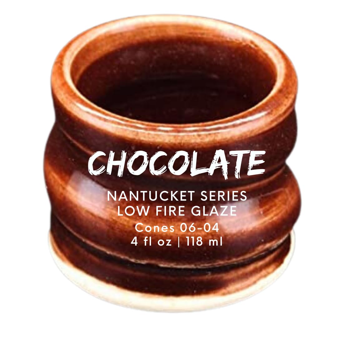 Penguin Pottery - Sample Pack - Low Fire Nantucket Series - Cones 06 to 04 - Includes 8 4oz Jars
