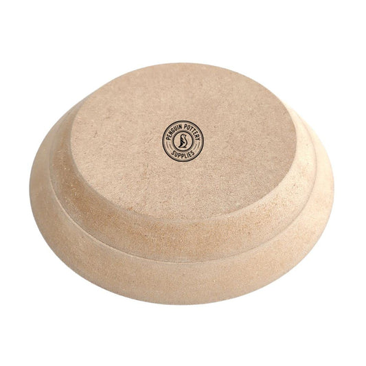Penguin Pottery - Ceramic Mold for Clay - Handbuilding Dish Plate Slump Mold - Press Mold - Round Set - 8" and 9.5"