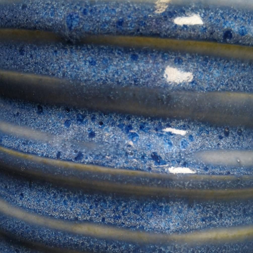 Penguin Pottery - Specialty Series - Thalassophile Blue. Mid Fire Glaze for Clay, Pottery Glaze, Cone 5 and Cone 6 - Ceramic Glaze for Pottery (1 Pint | 16 oz | 473 ml)