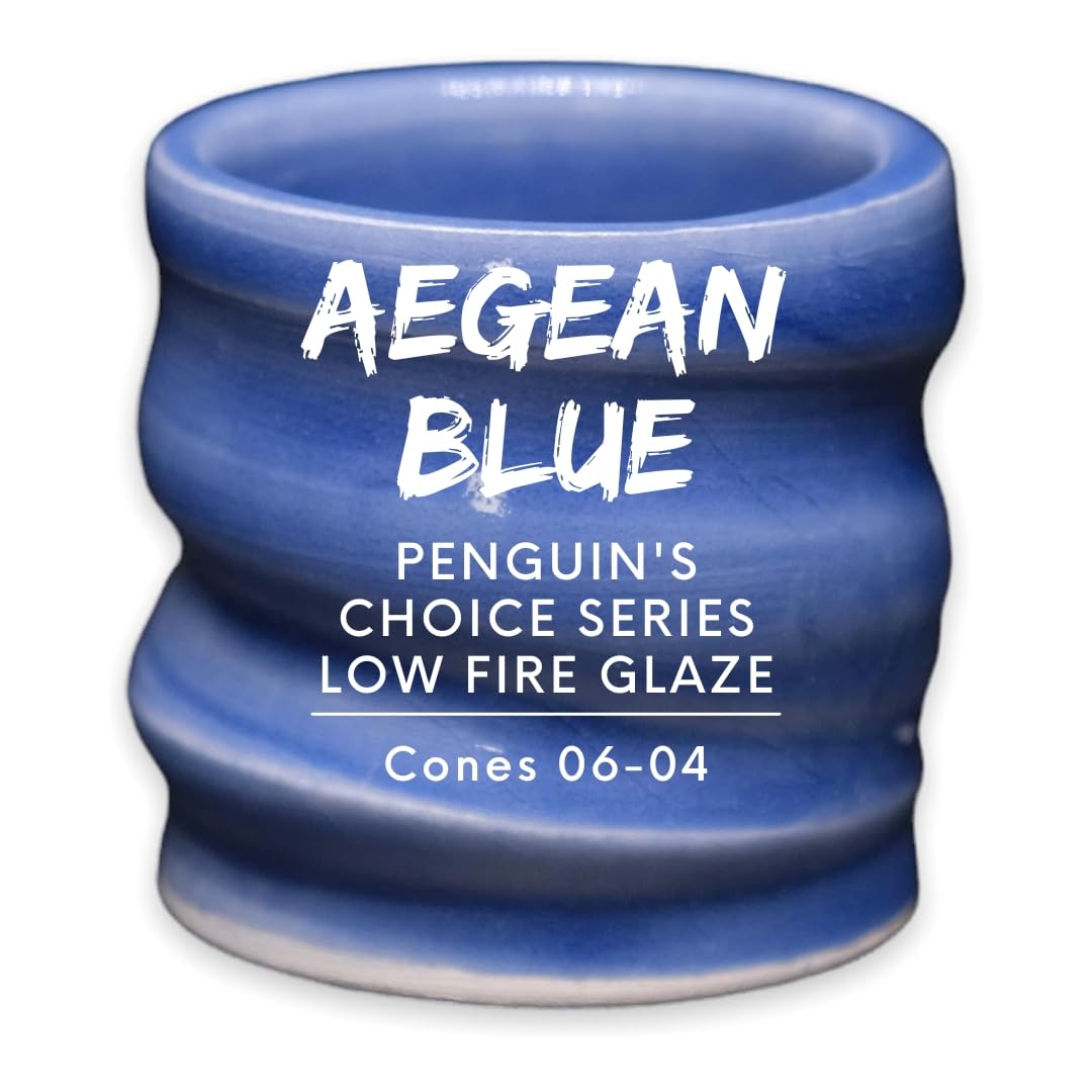 Penguin Pottery - Variety Set - Low Fire Penguin's Choice Series - Cones 06 to 04 - Includes 8 4oz Jars