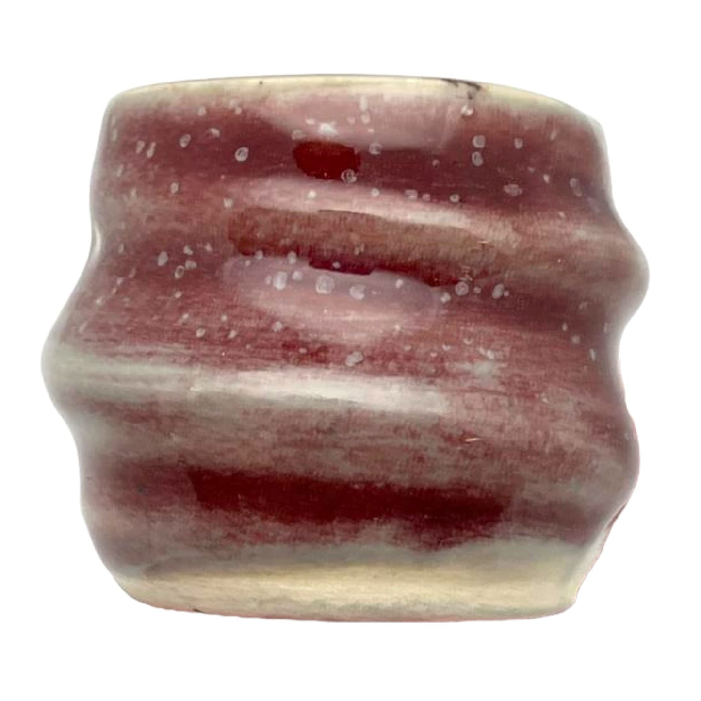 Penguin Pottery - Celadon Series - Burgandy Gloss. Mid Fire Glaze for Clay, Pottery Glaze, Cone 5 and Cone 6 - Ceramic Glaze for Pottery (1 Pint | 16 oz | 473 ml)