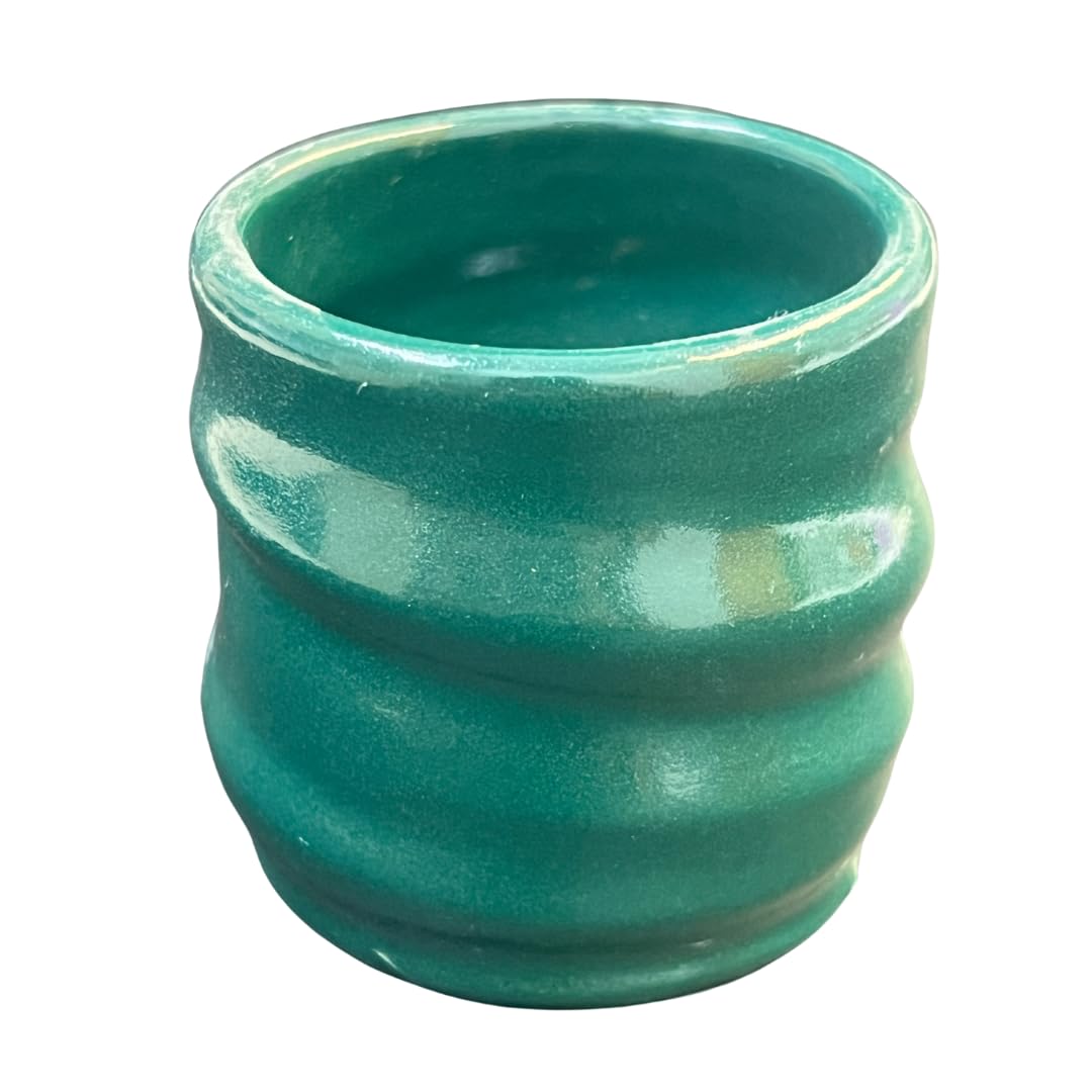 Penguin Pottery - Opaque Series - Jade - Mid Fire Glaze, High Fire Glaze, Cone 5-6 for Mid Fire Clay, High Fire Clay - Ceramic Glaze Pottery (1 Pint | 16 oz | 473 ml)