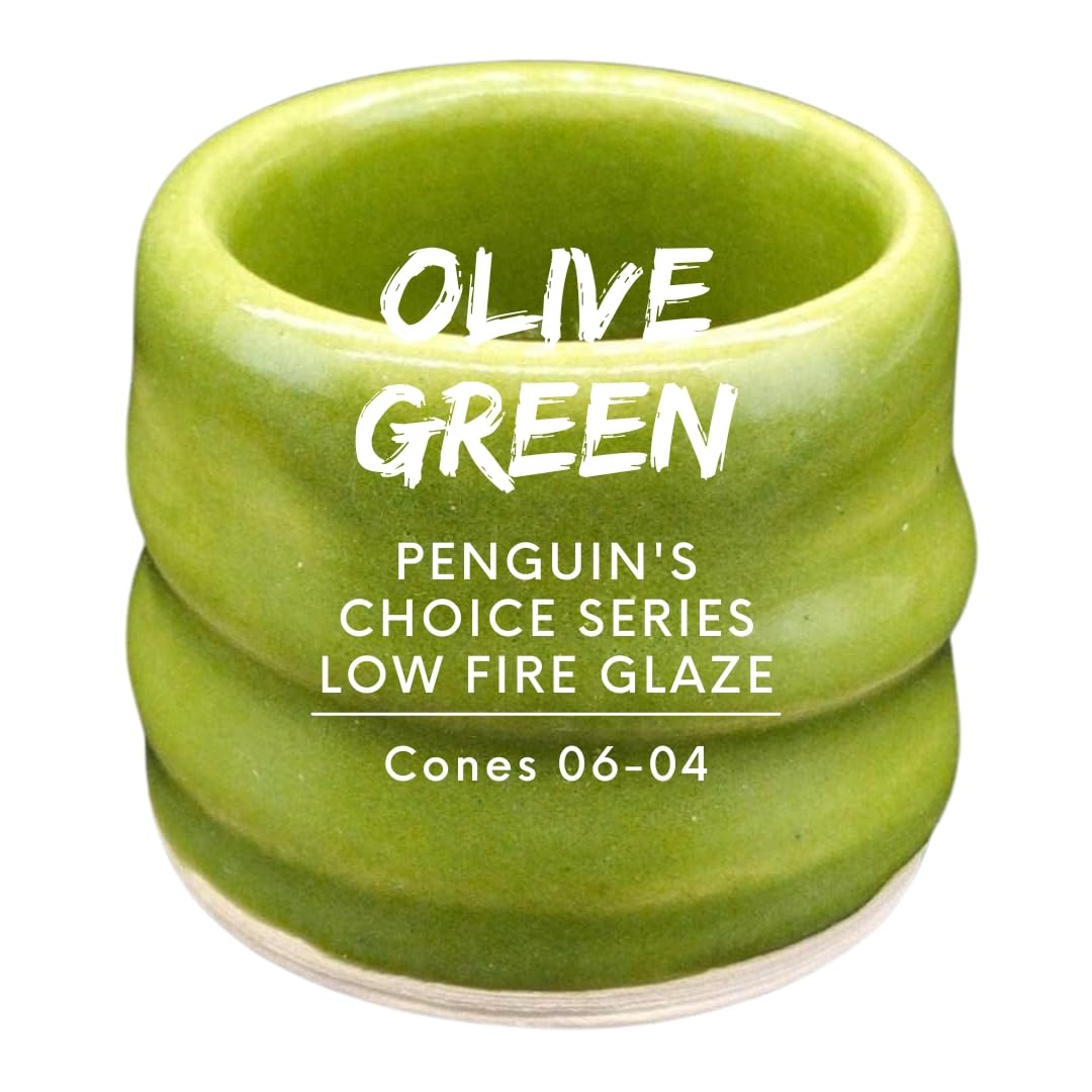 Penguin Pottery - Variety Set - Low Fire Penguin's Choice Series - Cones 06 to 04 - Includes 8 4oz Jars