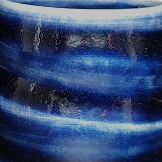 Penguin Pottery - Celadon Series - Indigo Gloss. Mid Fire Glaze for Clay, Pottery Glaze, Cone 5 and Cone 6 - Ceramic Glaze for Pottery (1 Pint | 16 oz | 473 ml)