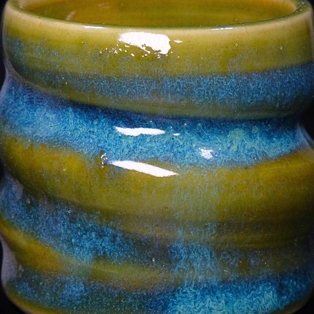 Penguin Pottery - Specialty Series - Floating Green - Mid Fire Glaze, High Fire Glaze, Cone 5-6 for Mid Fire Clay, High Fire Clay - Ceramic Glaze Pottery (1 Pint | 16 oz | 473 ml)