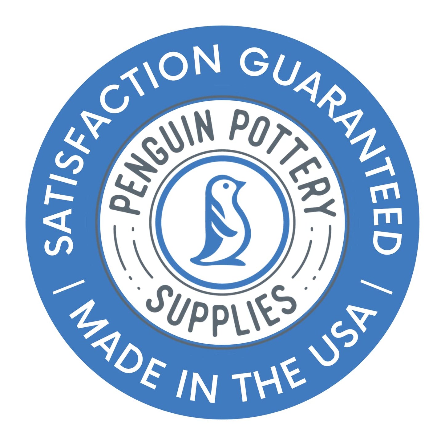 Penguin Pottery - Clear Glaze - Low Fire Glaze Cone 06-04 for Low Fire Clay - Ceramic Glaze Pottery (1 Pint | 16 oz | 473 ml)