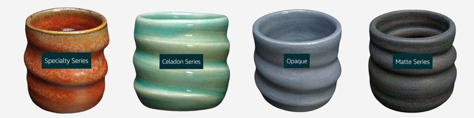 Penguin Pottery - Celadon Series - Light Jade - Mid Fire Glaze, High Fire Glaze, Cone 5-6 for Mid Fire Clay, High Fire Clay - Ceramic Glaze Pottery