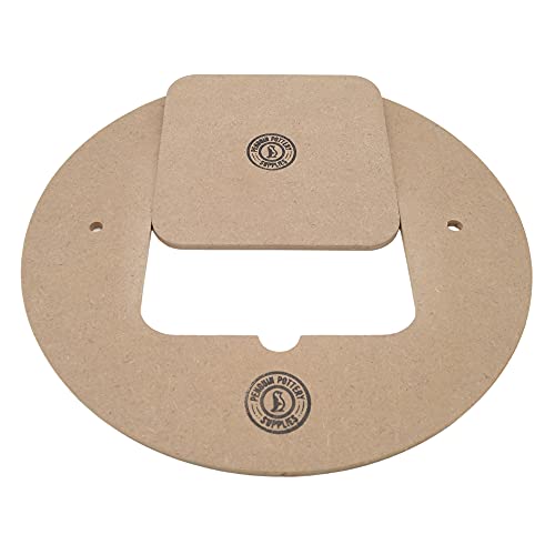 Pottery Wheel Pads Absorbent with Removable Inserts 12” Round Outer bats