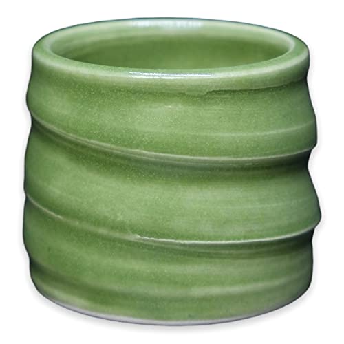 Penguin Pottery - Penguin's Choice Series - Avocado - Low Fire Glaze Cone 06-04 for Low Fire Clay - Ceramic Glaze Pottery -1 Pint - 16 oz - 473 ml-