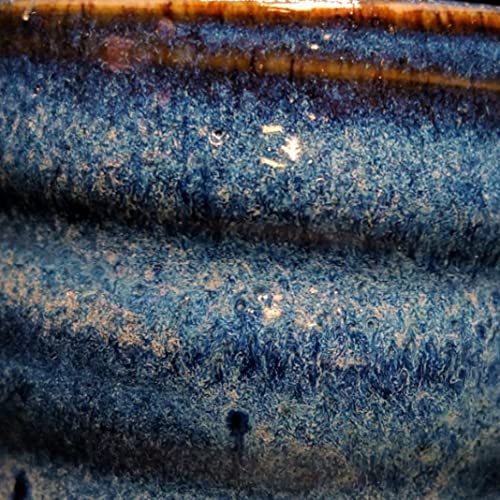 Penguin Pottery - Specialty Series - Floating Blue - Mid Fire Glaze, High Fire Glaze, Cone 5-6 for Mid Fire Clay, High Fire Clay - Ceramic Glaze Pottery (1 Pint | 16 oz | 473 ml)